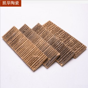 粗齒面磚小區(qū)洋房裝修拉毛磚 自建房通體外墻磚