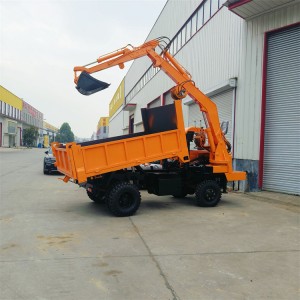 15噸四不像隨車(chē)挖帶爪子 四驅(qū)六輪隨車(chē)抓木機(jī) 農(nóng)村挖土隨車(chē)挖
