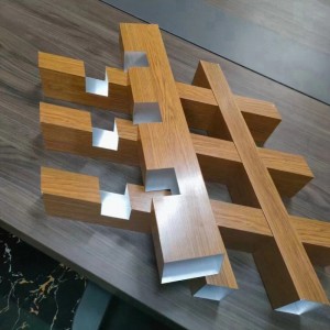 鏤空鋁格柵十字吊頂 葡萄架格柵吊頂廠家批發(fā) 網(wǎng)格吊頂定制 鋁格柵