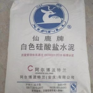 重慶供應(yīng) 阿爾博白水泥/PW32.5白水泥建筑工地修補(bǔ)白水泥 325