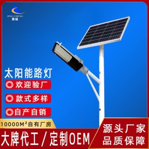 廠家批發(fā)太陽能路燈 戶外6米8米球場廣場公園庭院太陽能路燈廠家