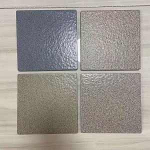 芝麻灰廣場(chǎng)磚 150x150瓷磚室外花磚鋪貼效果圖
