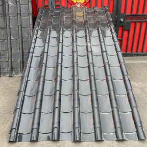 仿古一體鋁瓦 3004/5052材質(zhì)鋁鎂錳連體瓦 仿古建筑屋面金屬鋁瓦